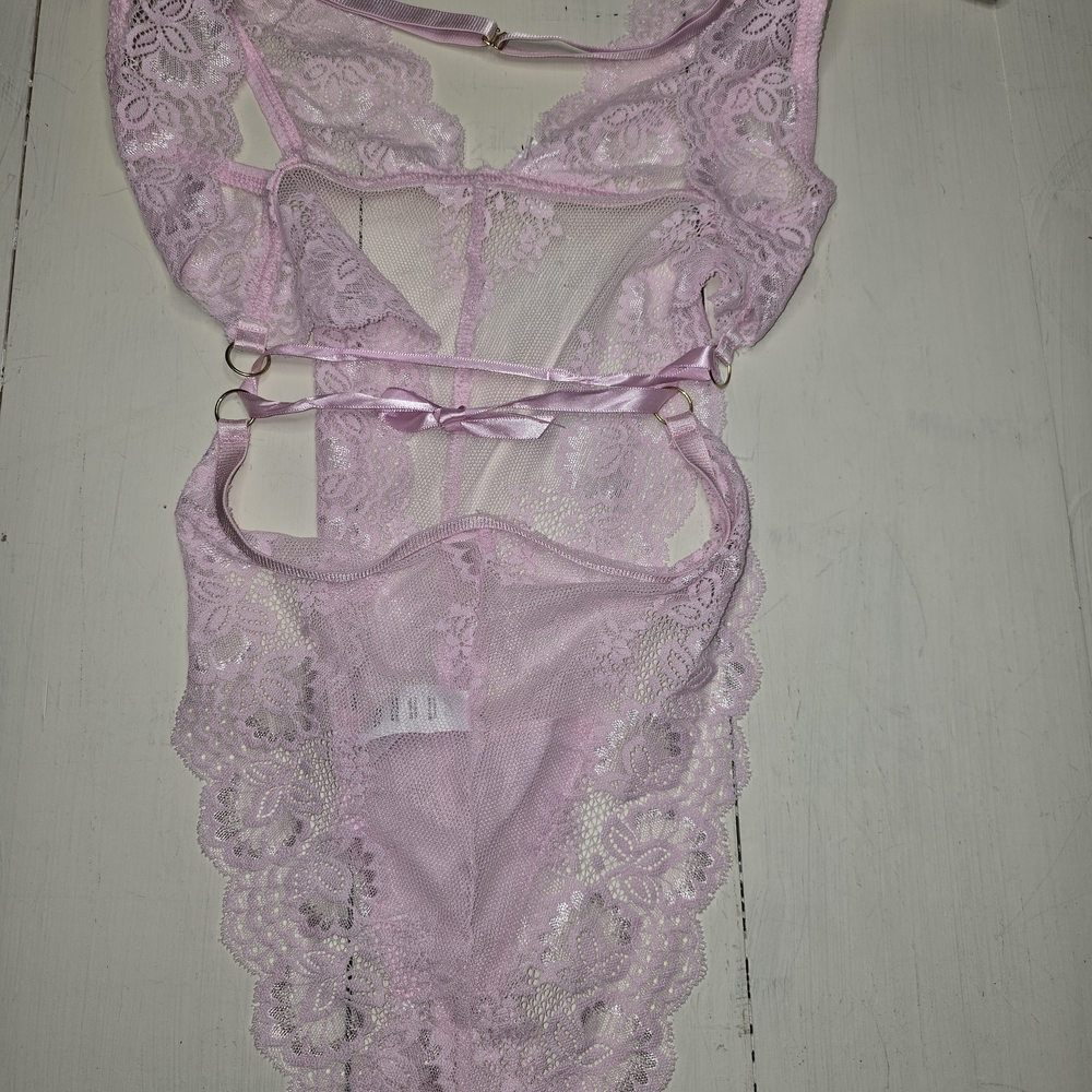 Allure Light Pink Lace Chemise